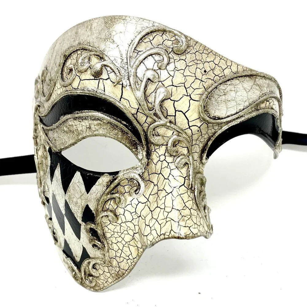 Men Costume Phantom of The Opera Mask Masquerade Party Masks